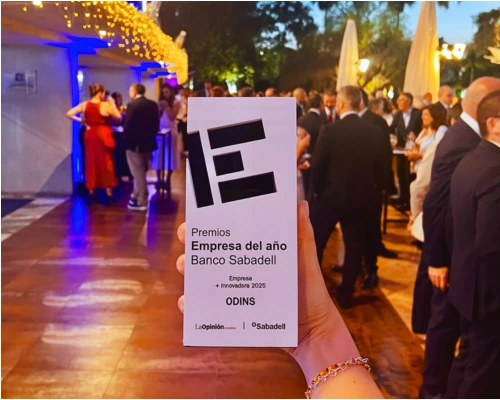 A OdinS recebe o prémio empresa+inovador 2025 nos prémios empresa do ano 2025