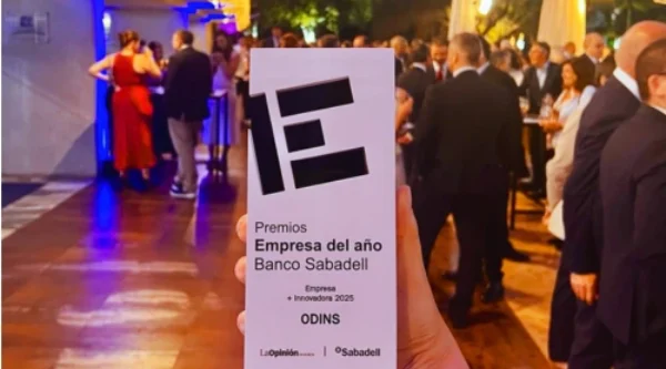 A OdinS recebe o prémio empresa+inovador 2025 nos prémios empresa do ano 2025