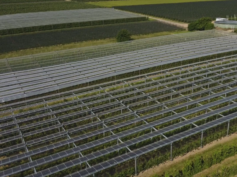 agrovoltaic installation